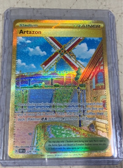 2023 Pokémon TCG SV03: Obsidian Flames #229 Artazon — front