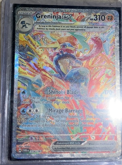 2024 Pokémon Scarlet & Violet Twilight Masquerade #214 Greninja ex — front