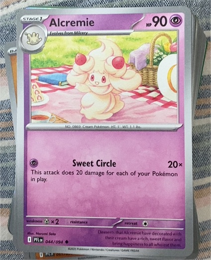 2025 Pokémon ME02: Phantasmal Flames #044 Alcremie — front