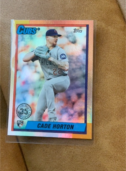 2025 Topps Update Series #U90-16 Cade Horton — front