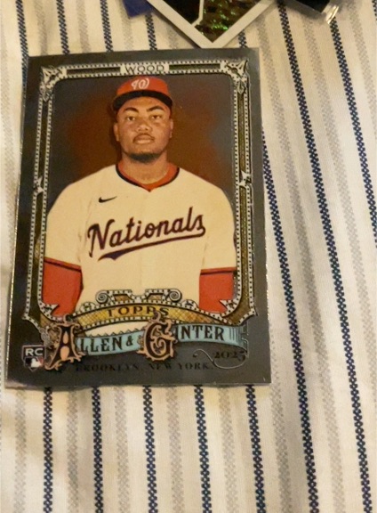 2025 Topps Allen & Ginter #101 James Wood — front