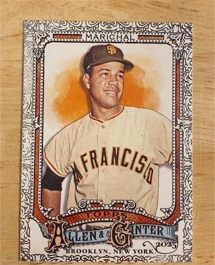 2025 Topps Allen & Ginter #334 Juan Marichal — front