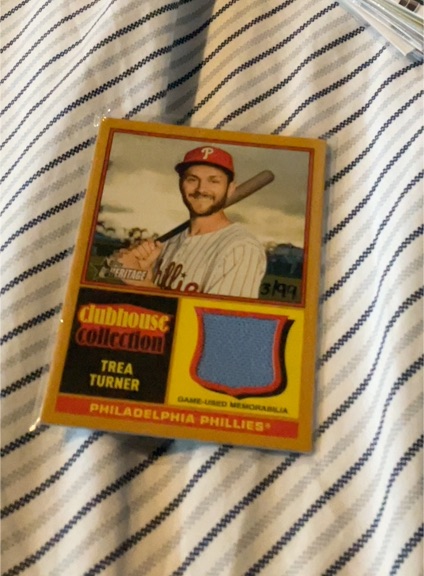 2025 Topps Heritage Clubhouse Collection CCR-TT Trea Turner — front