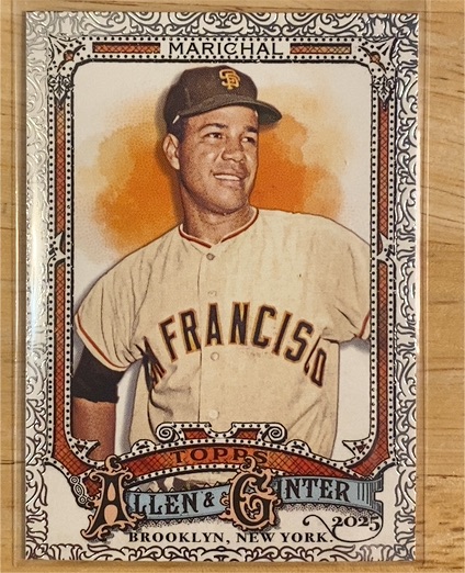 2025 Topps Allen & Ginter #334 Juan Marichal — front