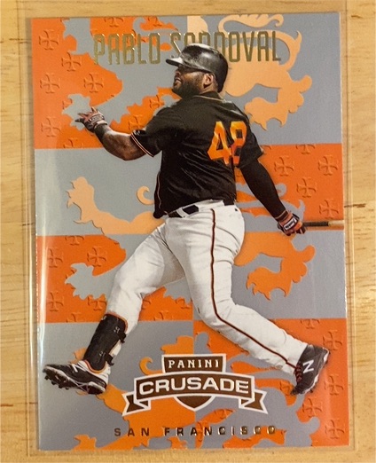 2025 Panini Crusade #176 Pablo Sandoval — front