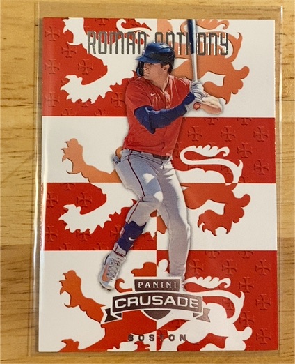 2025 Panini Crusade #74 Roman Anthony — front