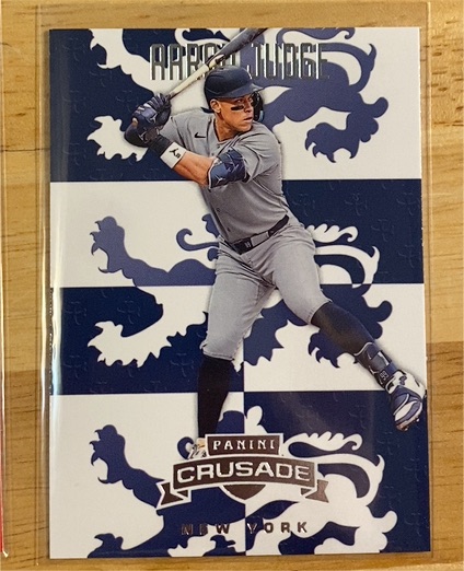 2025 Panini Crusade #32 Aaron Judge — front