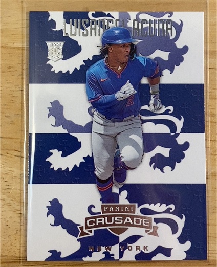 2025 Panini Crusade #47 Luisangel Acuna — front