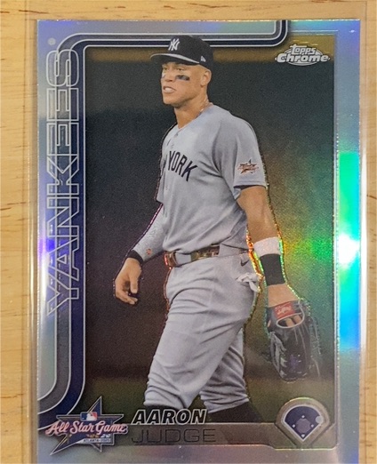 2025 Topps Chrome Update #ASG-2 Aaron Judge — front