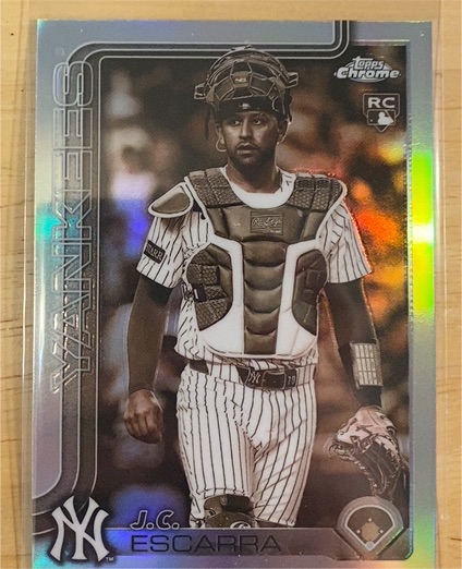 2025 Topps Chrome Update #USC197 J.C. Escarra — front