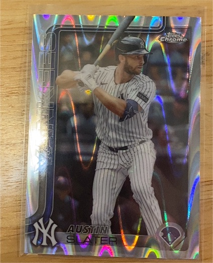 2025 Topps Chrome Update #USC109 Austin Slater — front