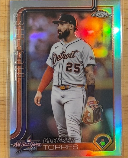 2025 Topps Chrome Update #ASG-10 Gleyber Torres — front