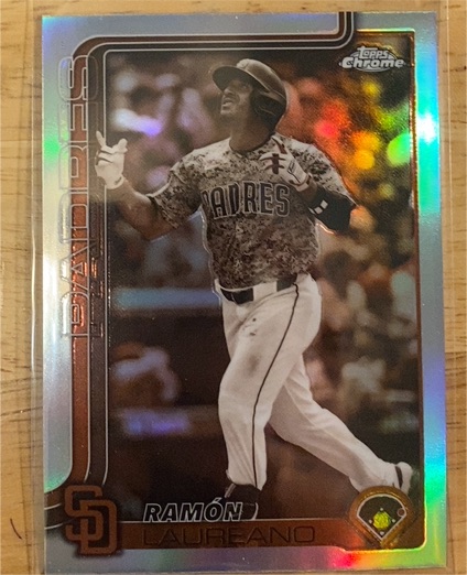 2025 Topps Chrome Update #USC144 Ramón Laureano — front