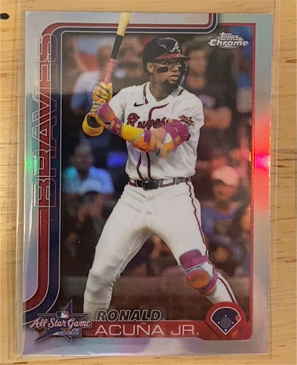 2025 Topps Chrome Update #ASGC-15 Ronald Acuna Jr. — front