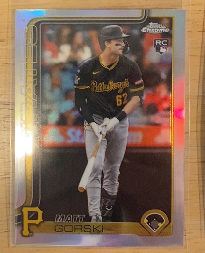 2025 Topps Chrome Update #US190 Matt Gorski — front