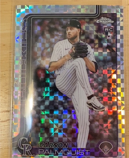 2025 Topps Chrome Update #USC173 Carson Palmquist — front