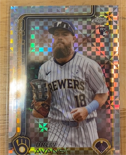 2025 Topps Chrome Update #USC47 Drew Avans — front