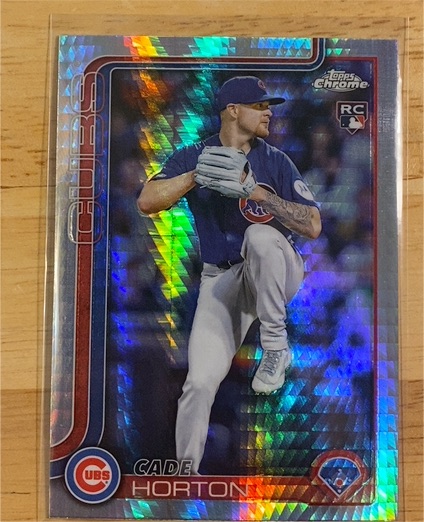 2025 Topps Chrome Update #USC63 Cade Horton — front
