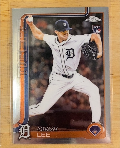 2025 Topps Chrome Update #USC43 Chase Lee — front