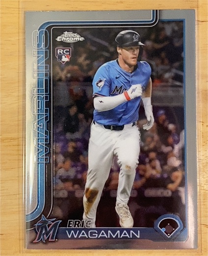 2025 Topps Chrome Update #USC56 Eric Wagaman — front