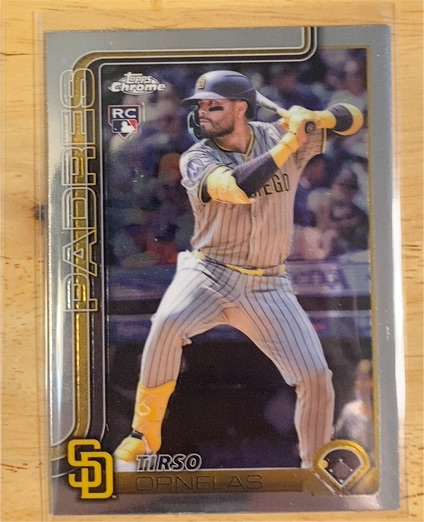 2025 Topps Chrome Update #USC139 Tirso Ornelas — front