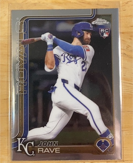 2025 Topps Chrome Update #USC136 John Rave — front