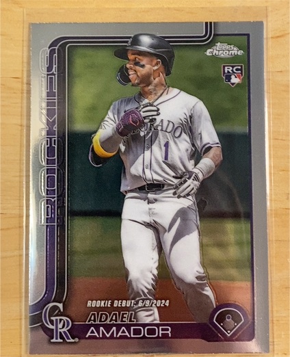 2025 Topps Chrome Update #US94 Adael Amador — front