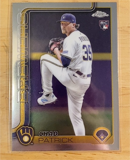 2025 Topps Chrome Update #USC90 Chad Patrick — front