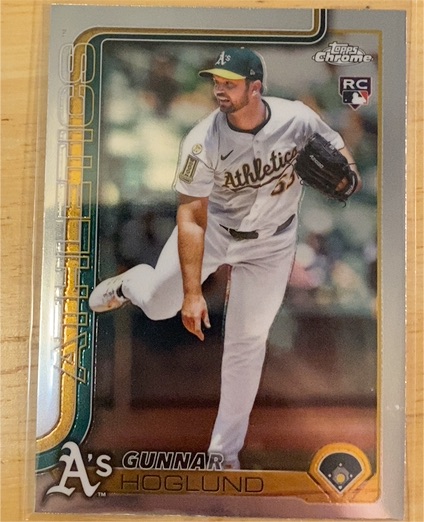 2025 Topps Chrome Update #USC127 Gunnar Hoglund — front