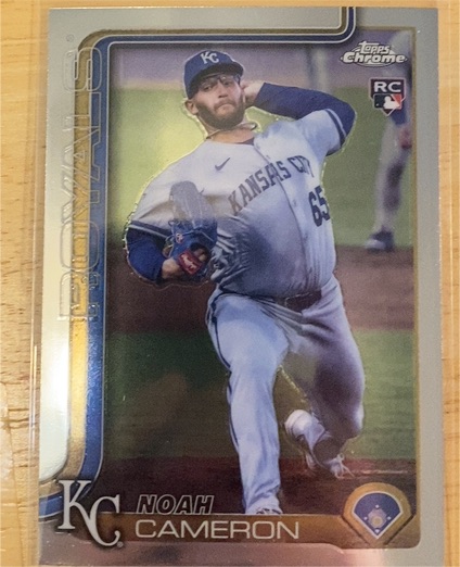 2025 Topps Chrome Update #USC69 Noah Cameron — front