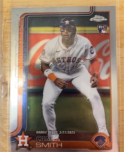 2025 Topps Chrome Update #USC19 Cam Smith — front