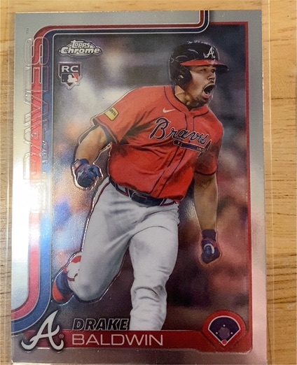 2025 Topps Chrome Update #USC96 Drake Baldwin — front