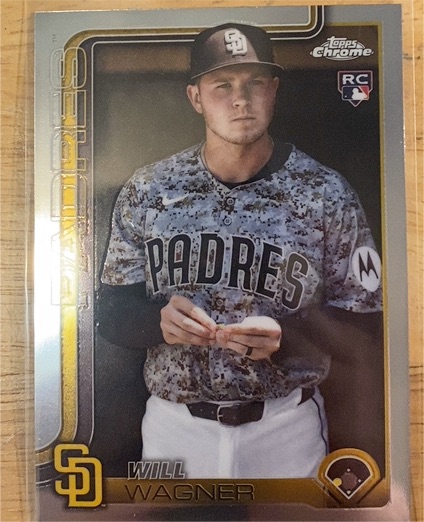 2025 Topps Chrome Update #USC111 Will Wagner — front