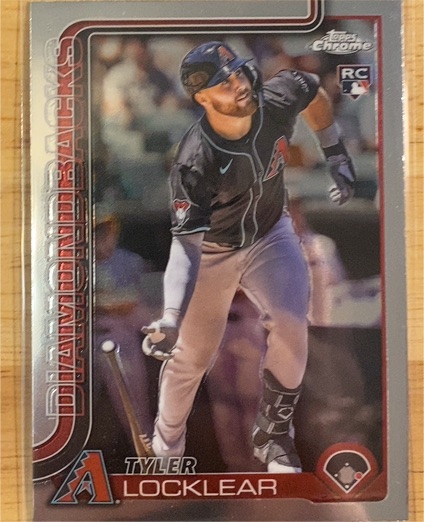 2025 Topps Chrome Update #USC80 Tyler Locklear — front