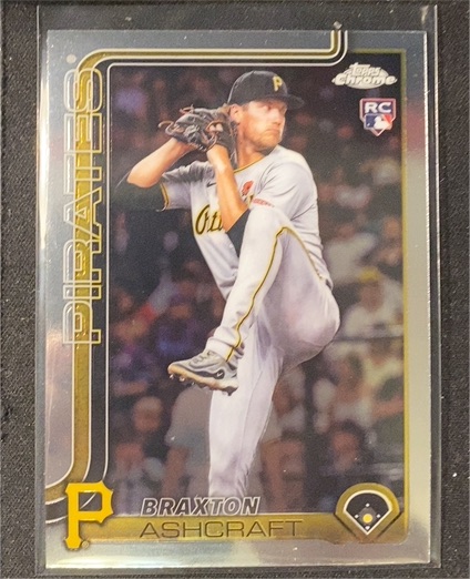 2025 Topps Update #US32 Braxton Ashcraft — front