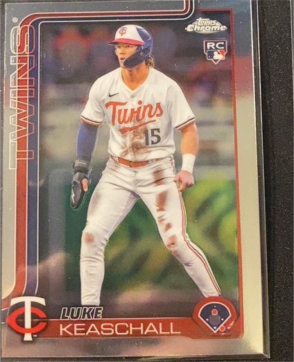 2025 Topps Chrome Update #USC106 Luke Keaschall — front
