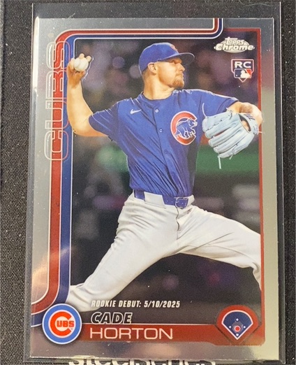 2025 Topps Chrome Update #US214 Cade Horton — front
