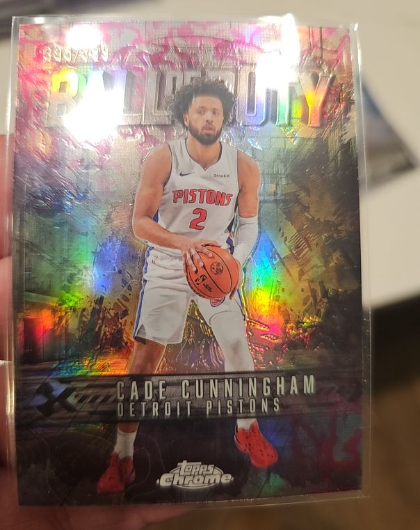 2025-26 Topps Chrome #BD-11 Cade Cunningham — front