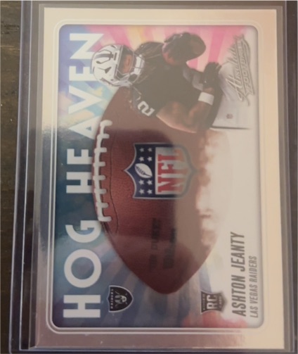 2025 Panini Absolute #HH-AJY Ashton Jeanty Hog Heaven — front