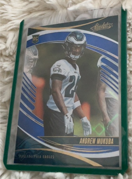 2025 Panini Absolute #103 Andrew Mukuba — front