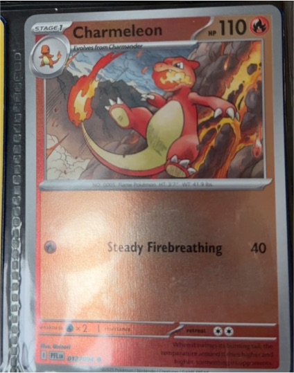 2025 Pokémon ME02 Phantasmal Flames #012 Charmeleon — front