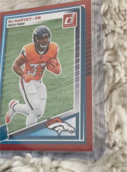 2025 Donruss #312 RJ Harvey — front