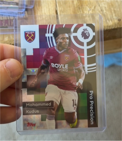 2025-26 Topps Premier League #417 Mohammed Kudus — front