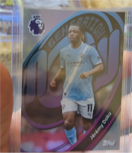 2025-26 Topps Premier League #196 Jérémy Doku — front