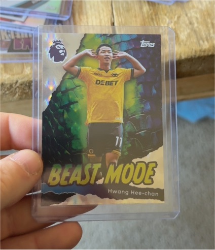 2025-26 Topps Premier League #438 Hwang Hee-chan Beast Mode — front