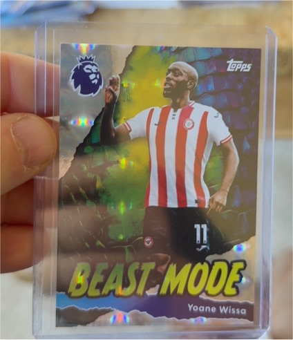 2025-26 Topps Premier League #424 Yoane Wissa Beast Mode — front