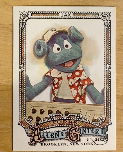 2025 Topps Allen & Ginter #266 Jax — front