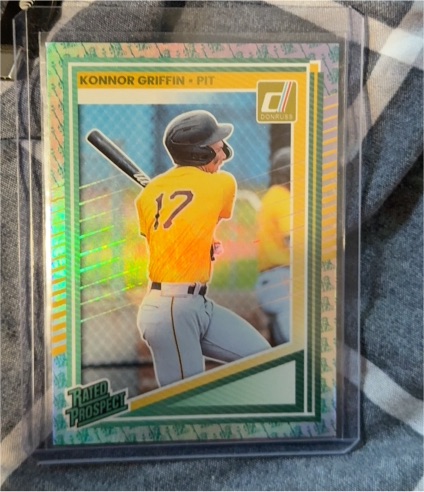2025 Donruss #123 Konnor Griffin — front