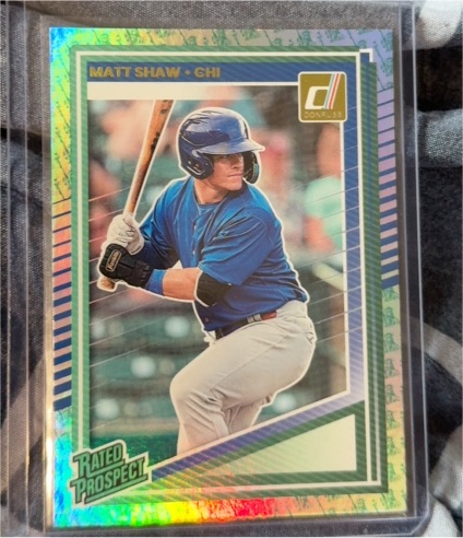 2025 Donruss #143 Matt Shaw — front