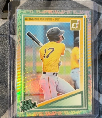 2025 Donruss #123 Konnor Griffin — front